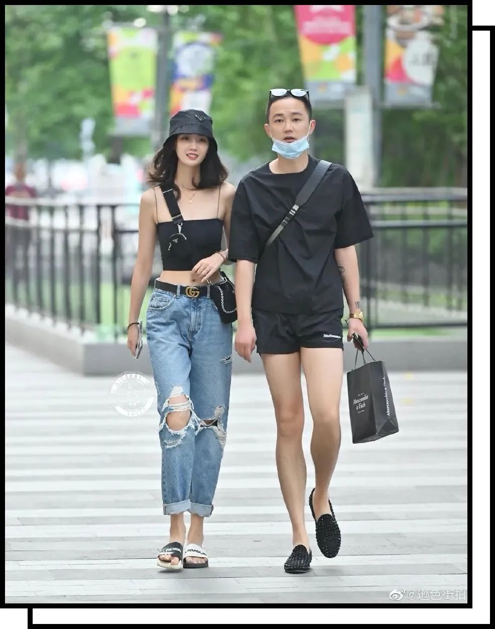 成都太古里街拍出现过哪些网红,成都太古里街拍今日最新潮牌