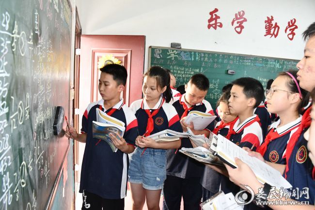 喜看课改花正艳——双峰县三立学校课改纪实