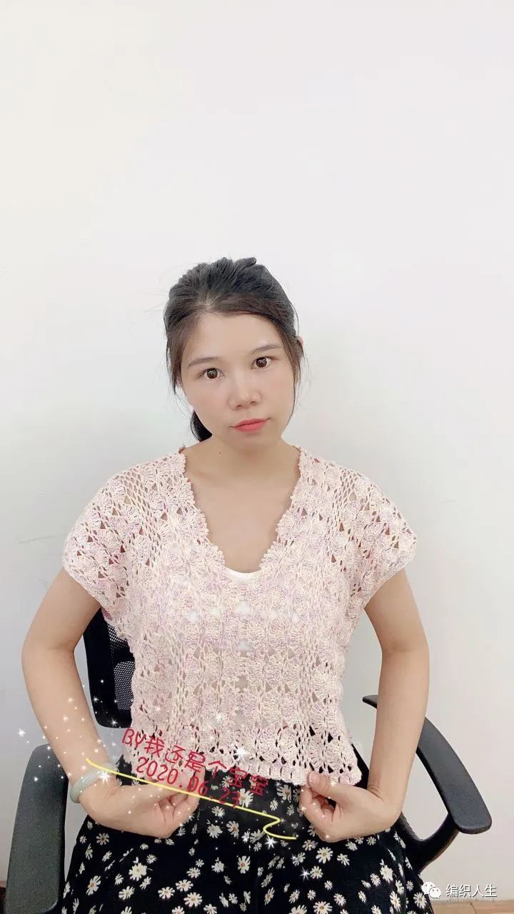 钩针秋夏漂亮的罩衫教程,钩针夏季女士漂亮罩衫教程视频
