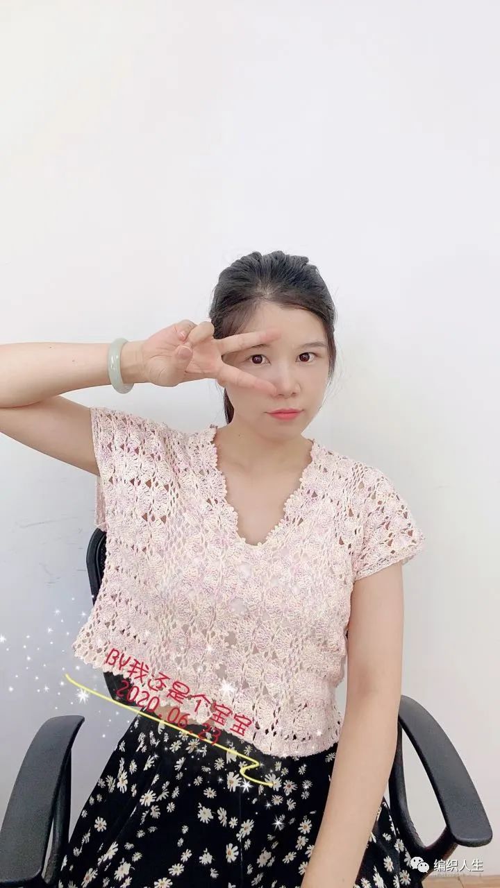 钩针秋夏漂亮的罩衫教程,钩针夏季女士漂亮罩衫教程视频