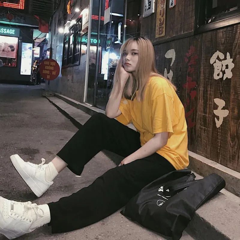 bm风穿搭短袖,bf风夏季短袖