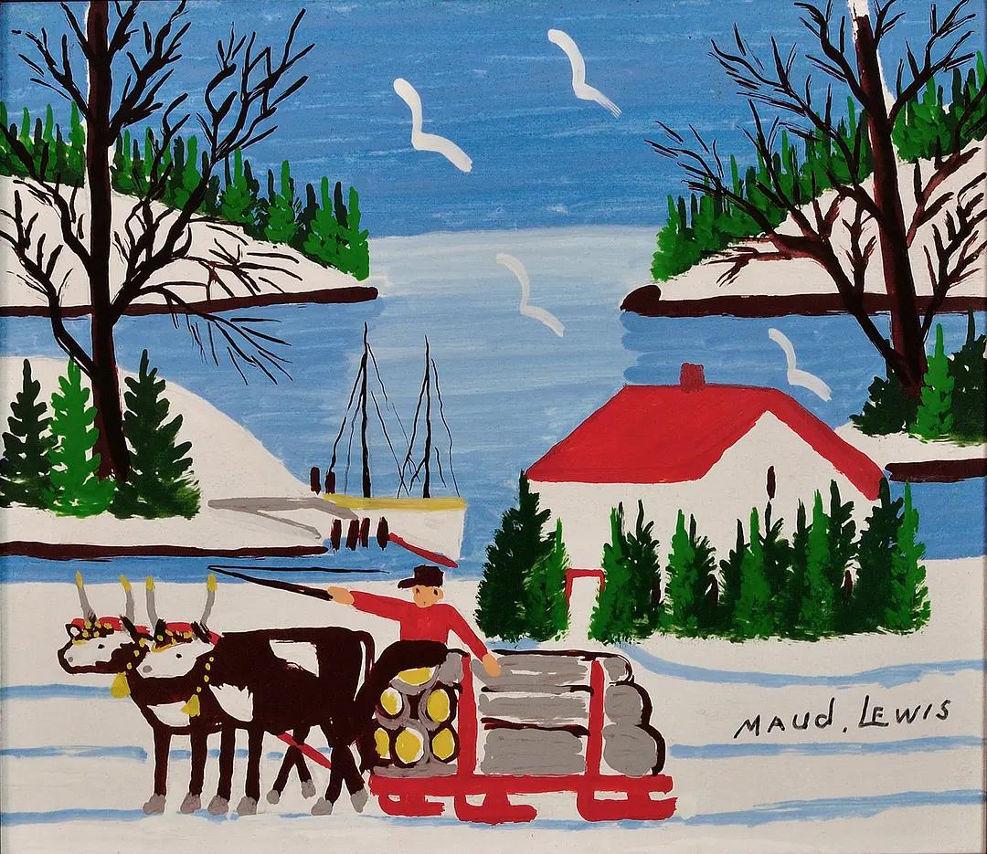 白宫为何求购加拿大农妇的画作?她一生凄凉,却用作品感动世界