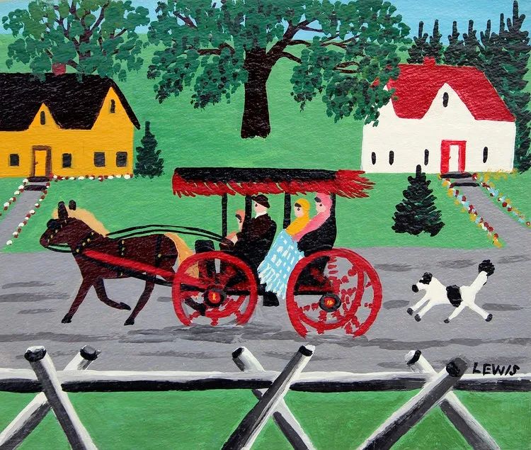 白宫为何求购加拿大农妇的画作?她一生凄凉,却用作品感动世界