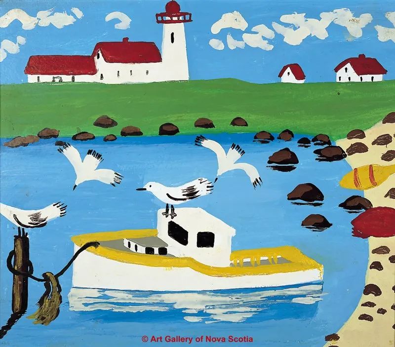 白宫为何求购加拿大农妇的画作?她一生凄凉,却用作品感动世界