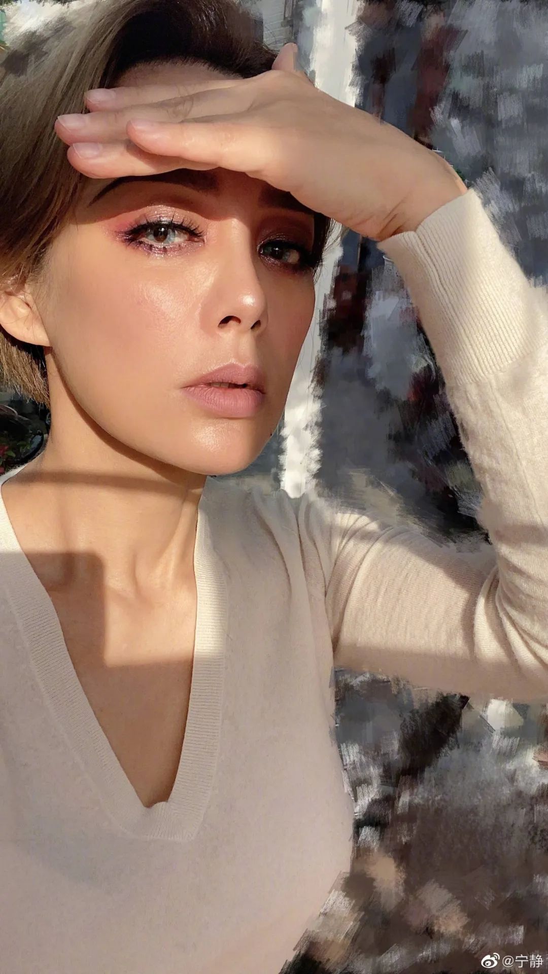 宁静推荐nude色眼影,宁静眼影盘