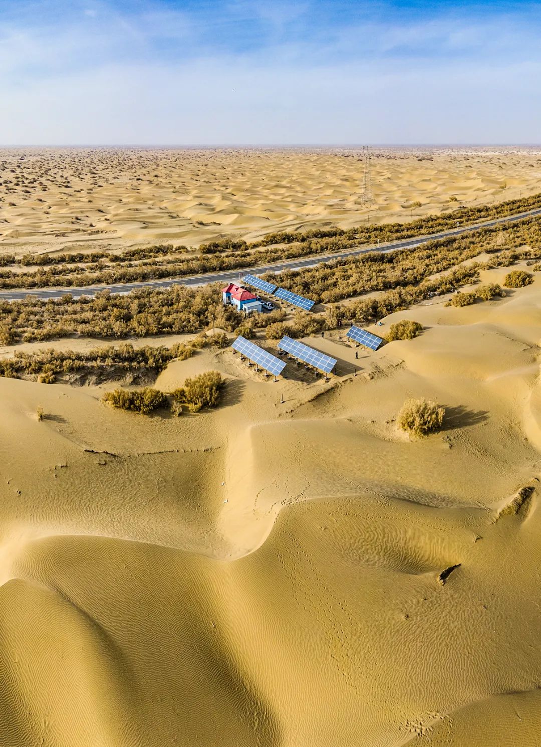 塔里木大沙漠能绿化吗,除了无人区哪里还有戈壁滩