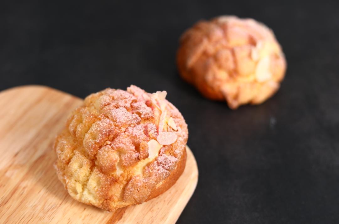 开店用的菠萝包怎么做,超大菠萝包制作