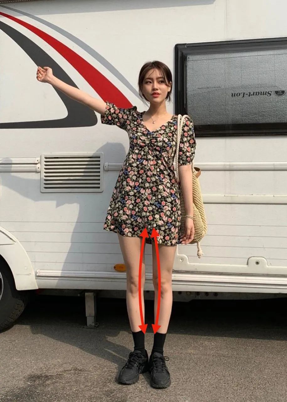 小个子胯宽腿粗牛仔裤,适合假胯宽的牛仔裤