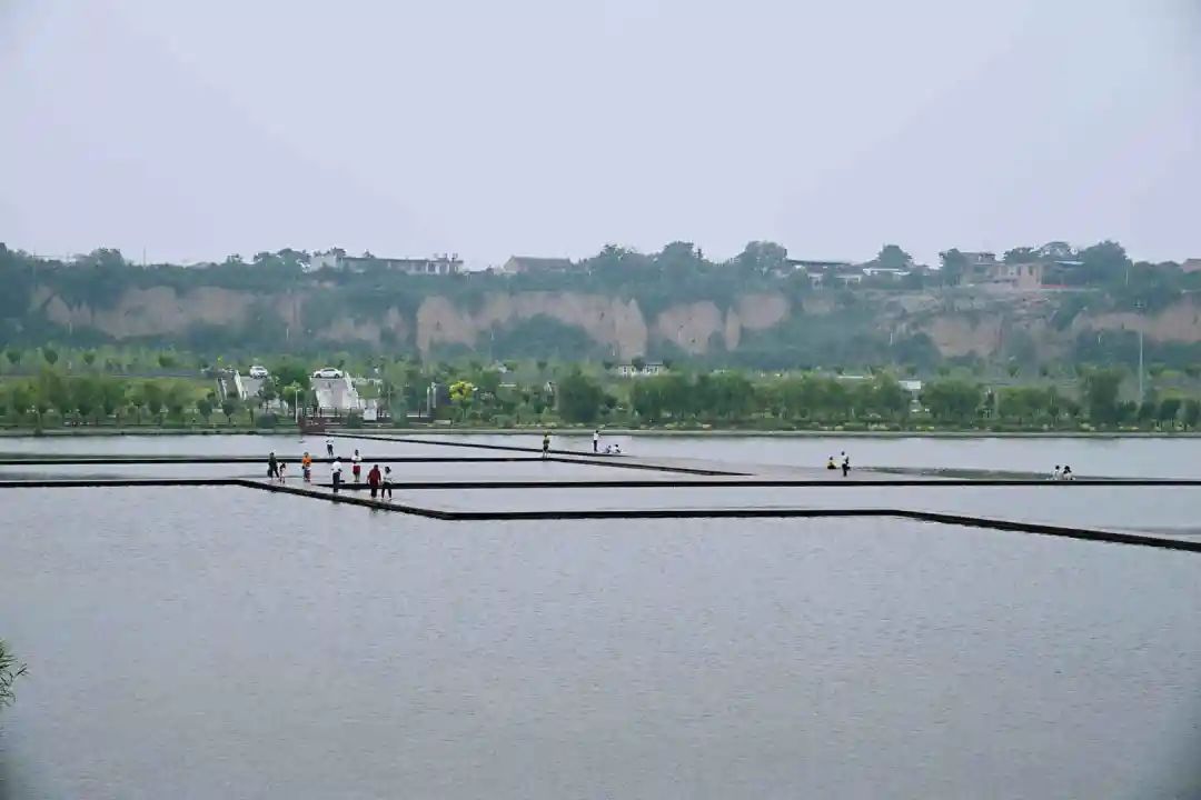 陕西石川河风景,大美石川河