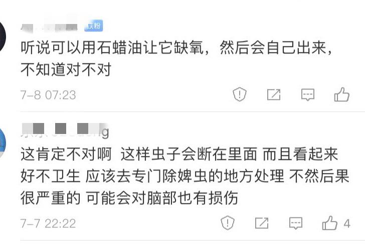 虫子爬到身体里,虫子爬到后背皮肤里面去了