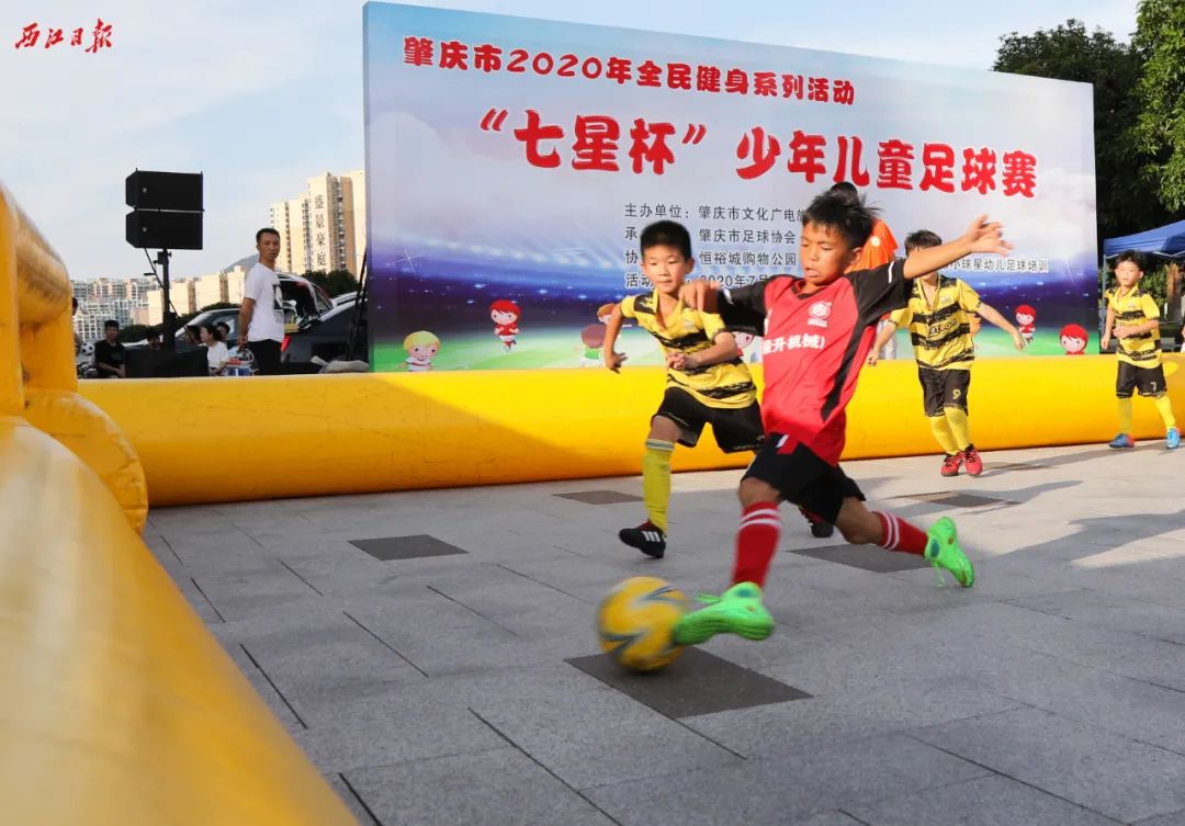 肇庆新区体育中心足球场,广东业余足球标准足球场比赛