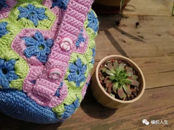 新妈咪手作钩针儿童双肩包教程,儿童钩针卡通双肩包全教程