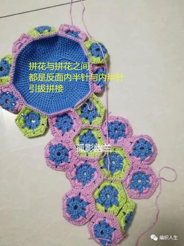 新妈咪手作钩针儿童双肩包教程,儿童钩针卡通双肩包全教程