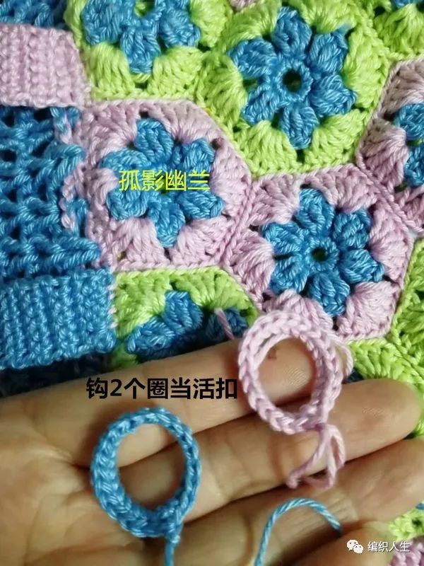 新妈咪手作钩针儿童双肩包教程,儿童钩针卡通双肩包全教程