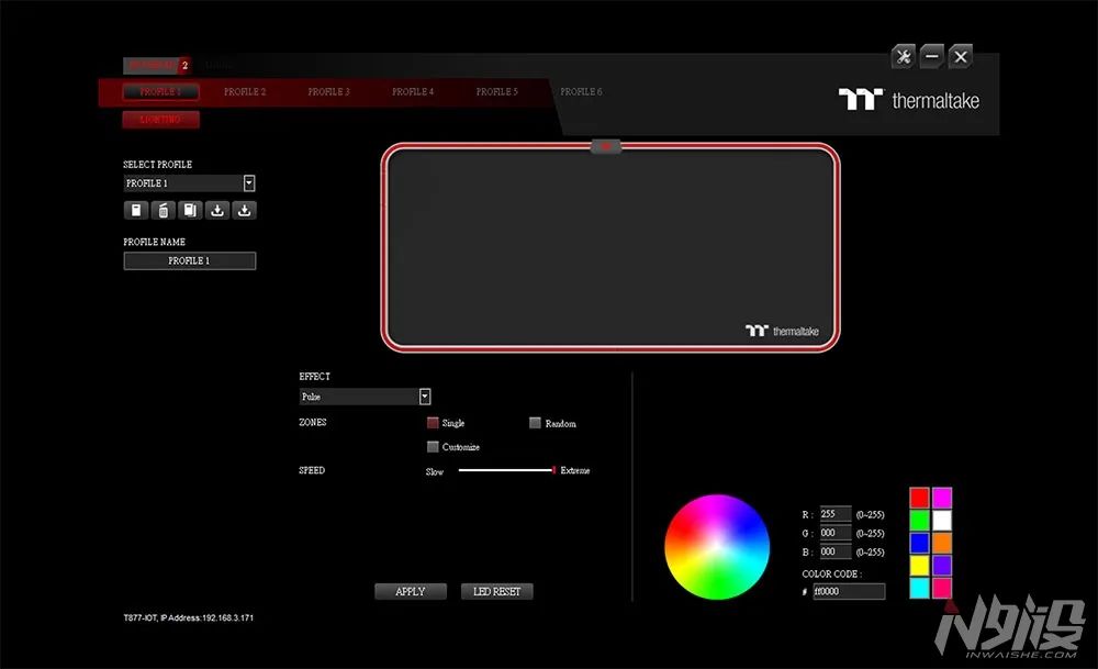 曜越发布全新M900XXLRGB电竞鼠标垫
