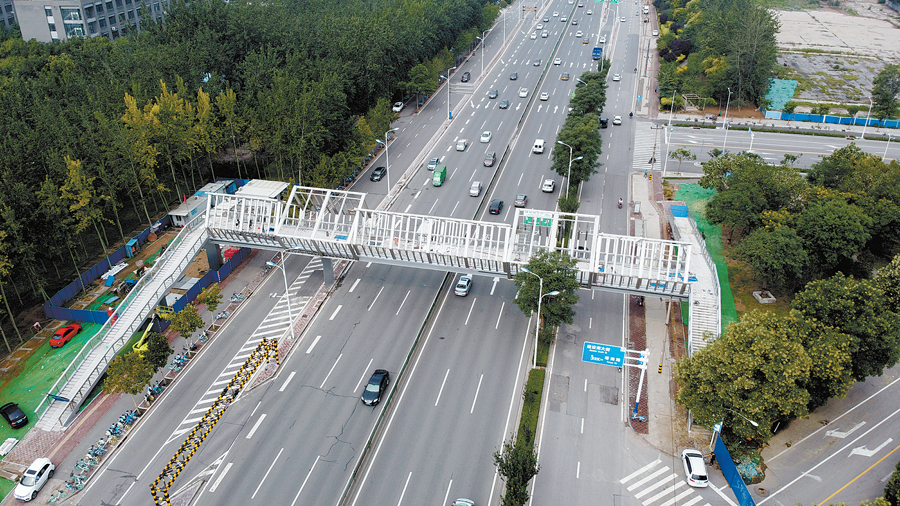 石家庄天桥风景区,石家庄的天桥