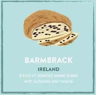 世界各地的特色面包 (全球25个国家的经典面包)