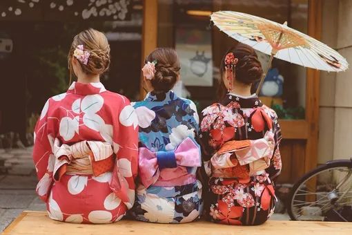 日本江户时代古典和服,日本和服演变动画