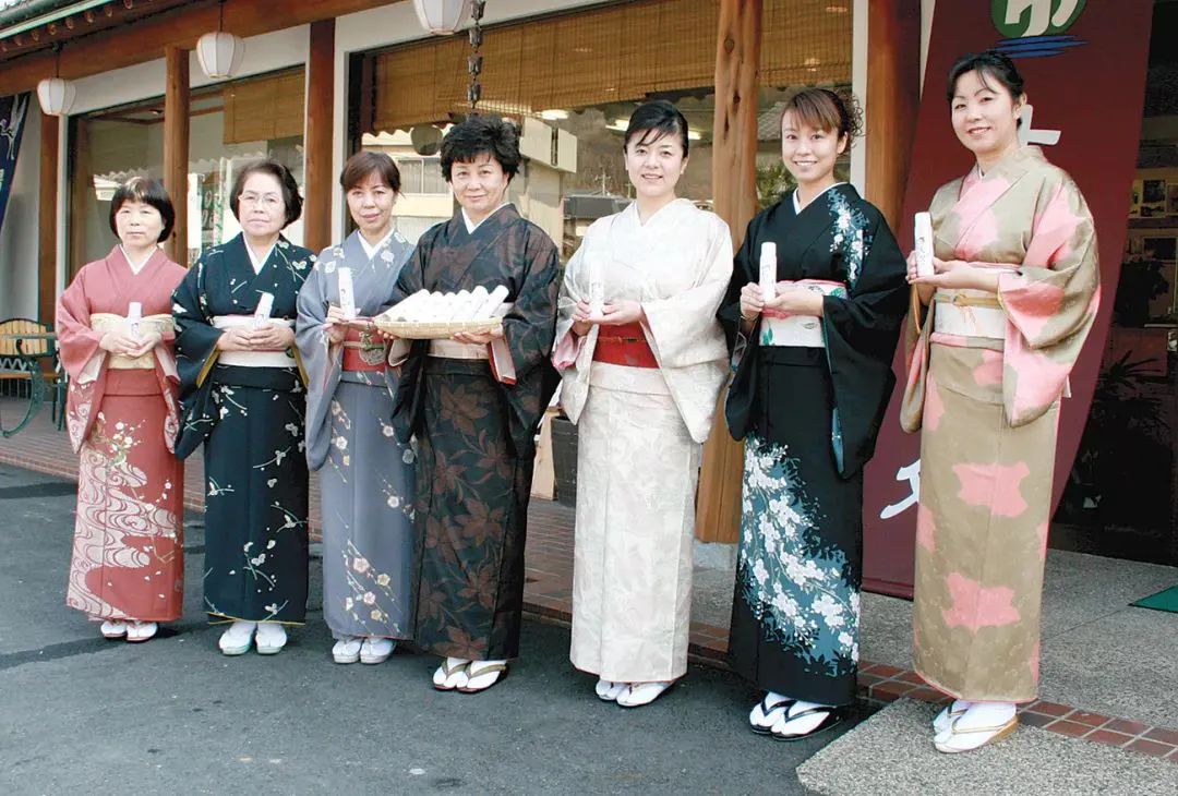 日本江户时代古典和服,日本和服演变动画