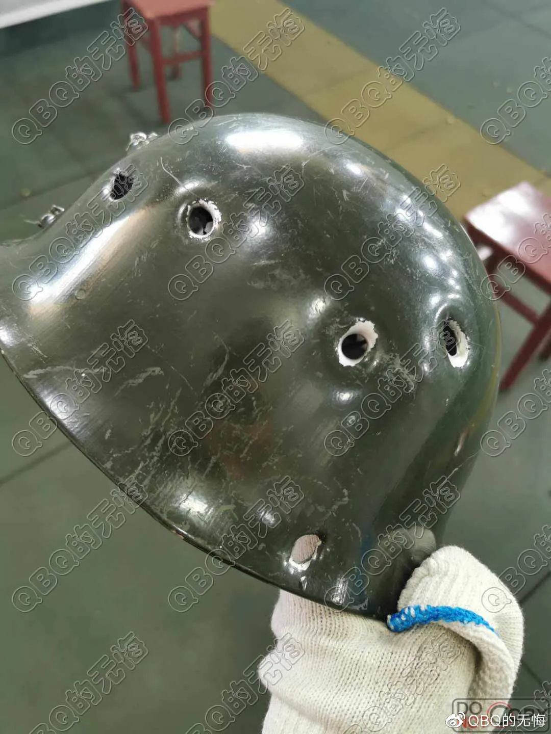 gk80钢盔现在还服役吗,80式钢盔实弹测试