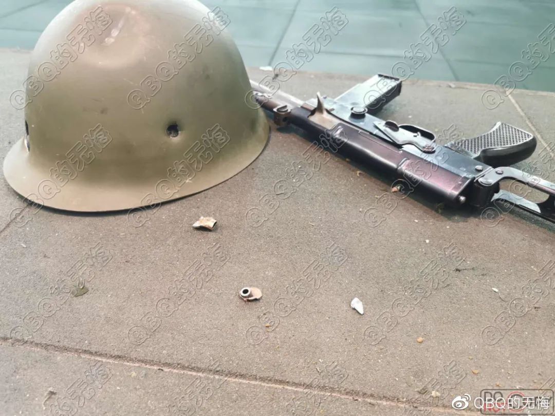 gk80钢盔现在还服役吗,80式钢盔实弹测试