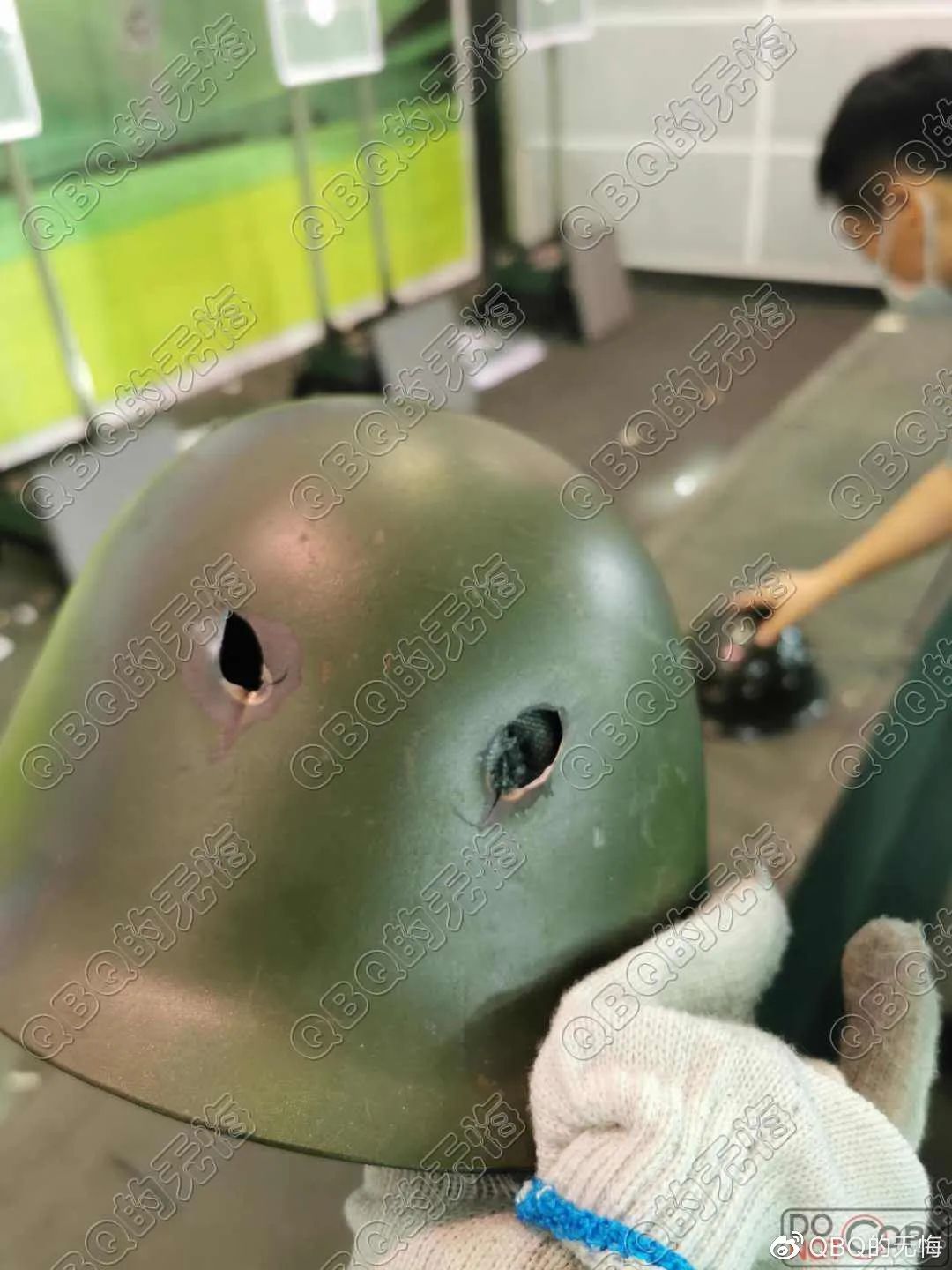 gk80钢盔现在还服役吗,80式钢盔实弹测试