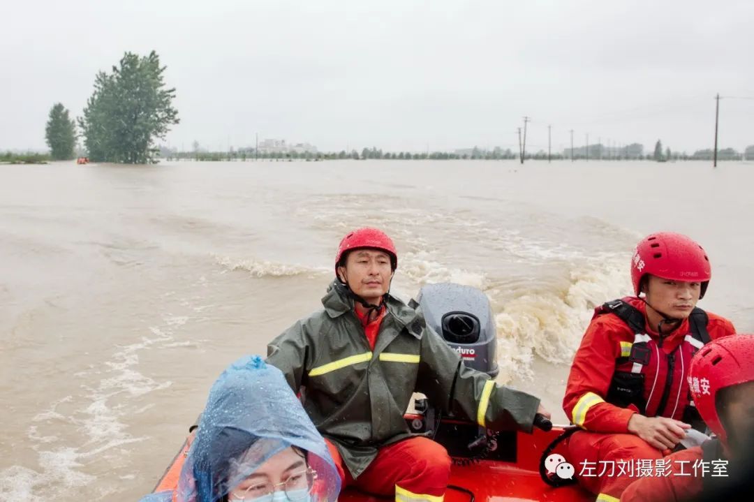 【图说】蓄洪后的庄台平静的生活