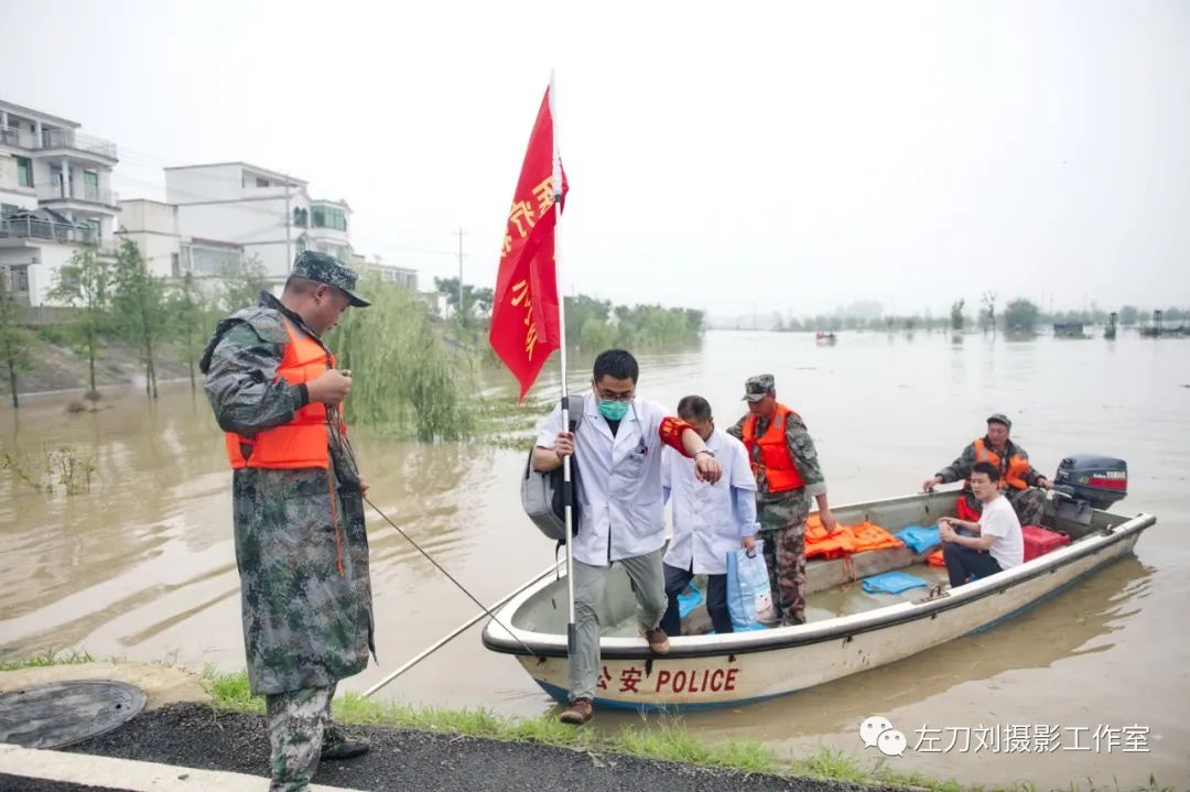 【图说】蓄洪后的庄台平静的生活