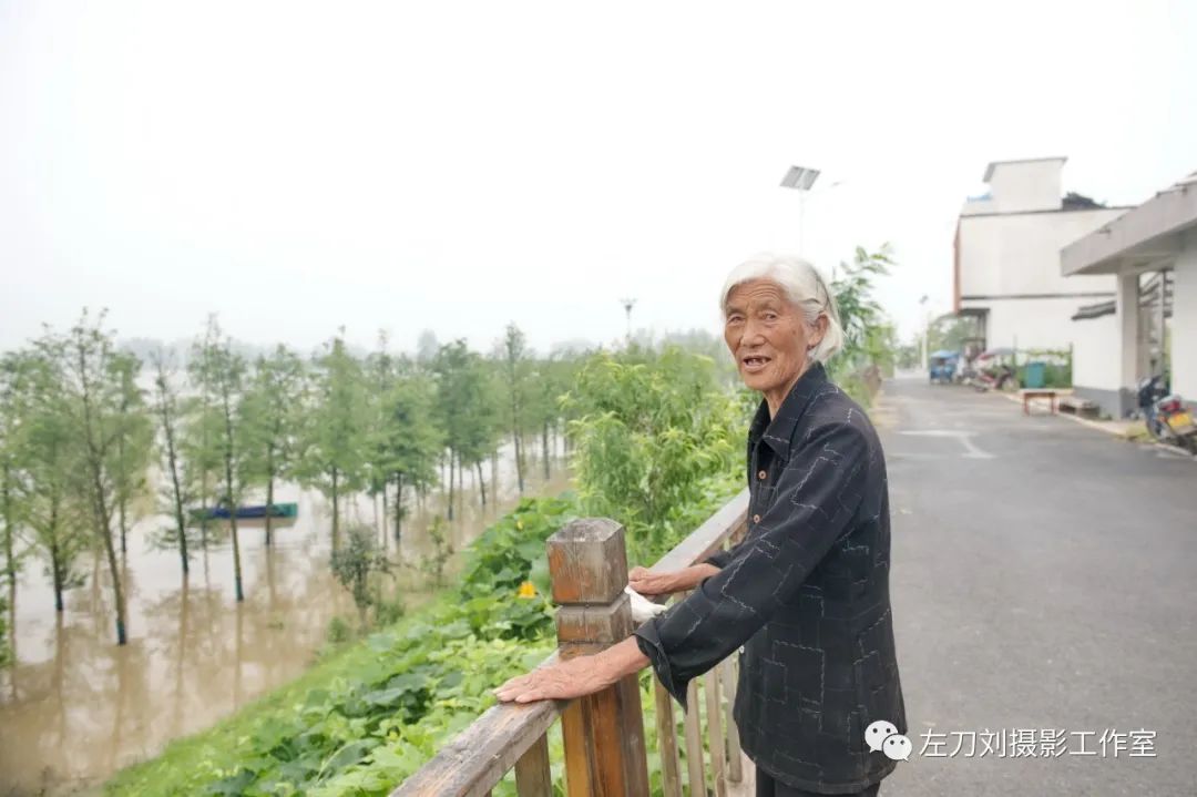 【图说】蓄洪后的庄台平静的生活