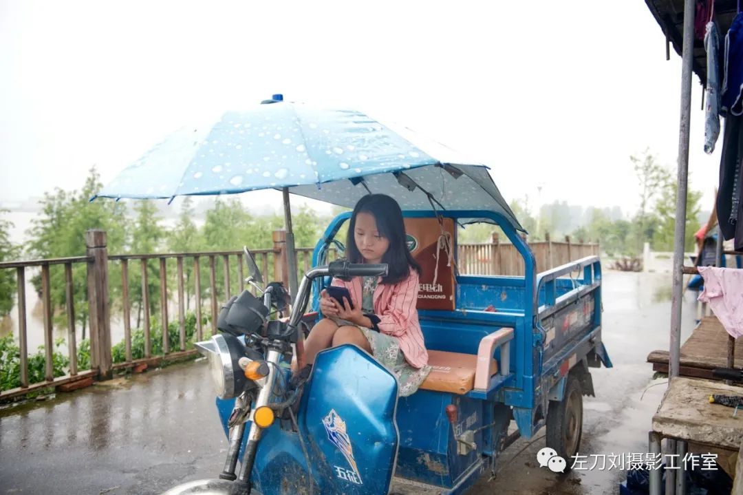 【图说】蓄洪后的庄台平静的生活