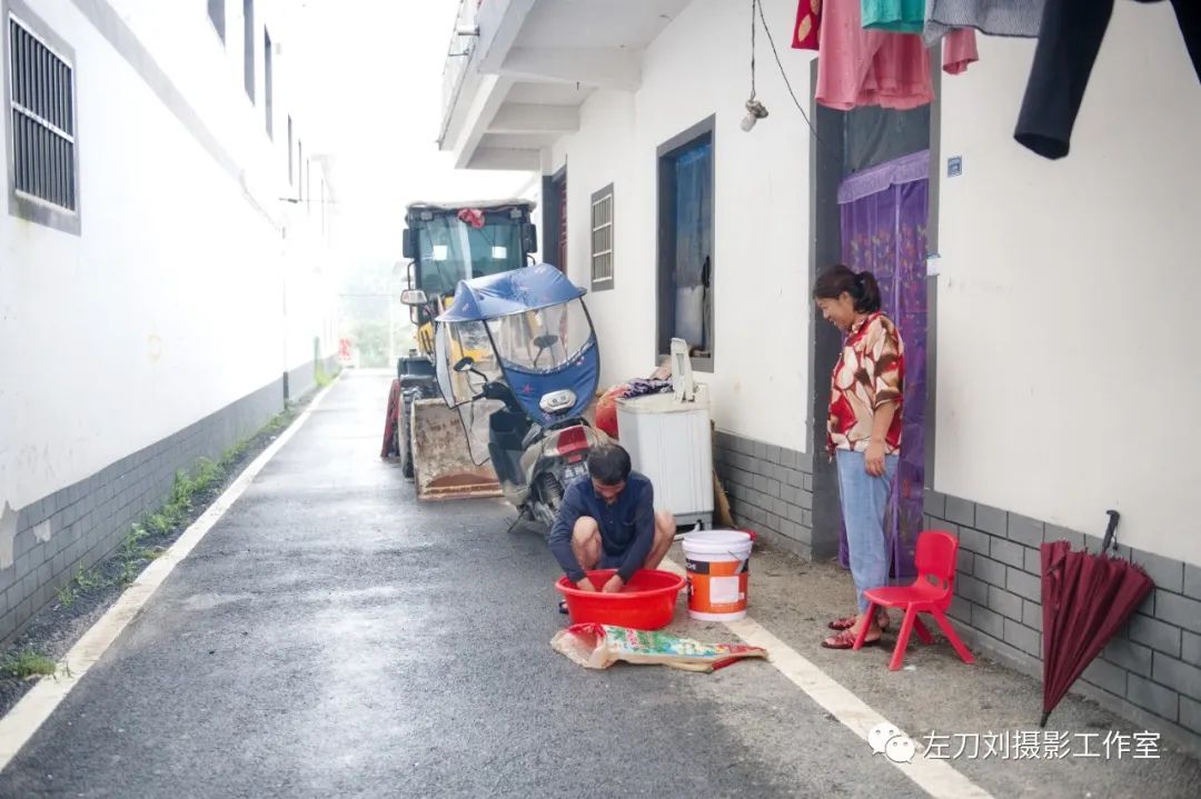 【图说】蓄洪后的庄台平静的生活