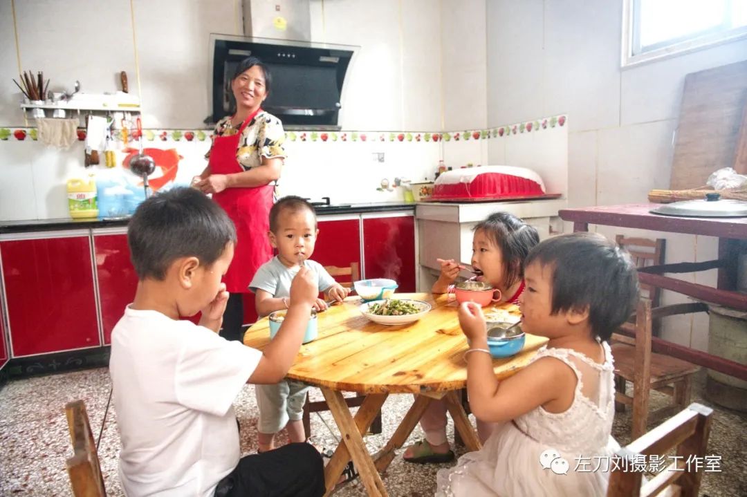 【图说】蓄洪后的庄台平静的生活