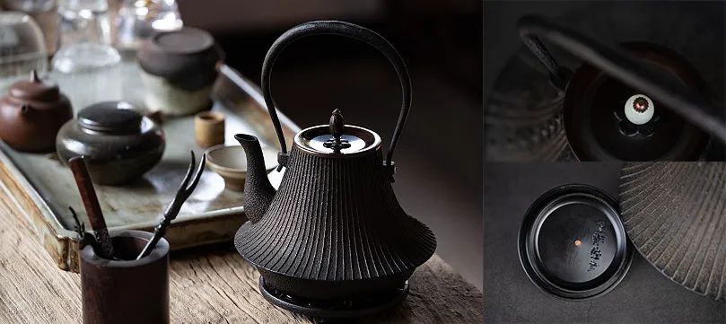 一把烧开水的壶,日式烧茶铁壶
