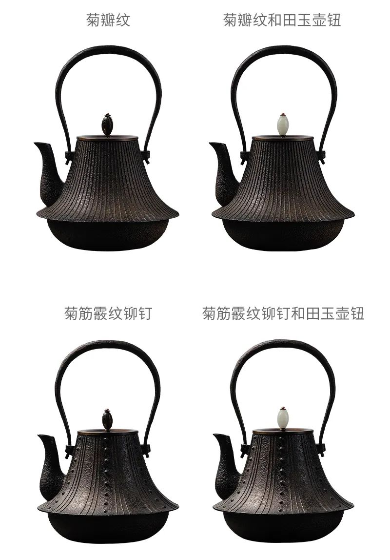 一把烧开水的壶,日式烧茶铁壶