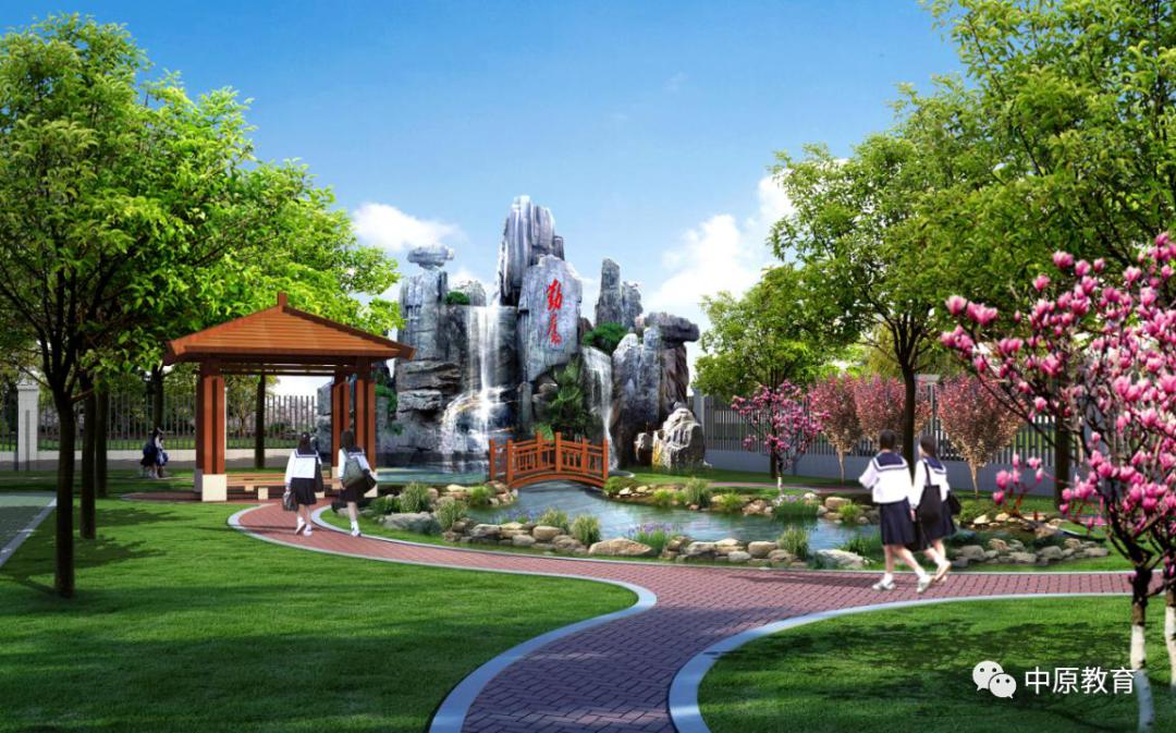 郑州市第六十四中学：一所幸福指数超高的“花园式”智慧校园