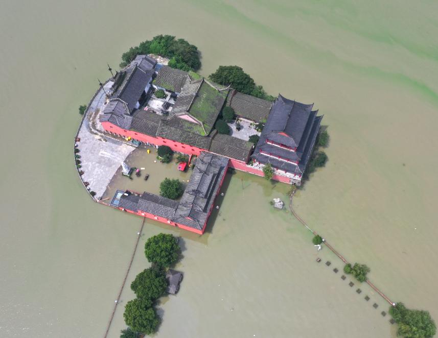 巢湖保卫战简介,直击太湖大堤防汛抗洪现场