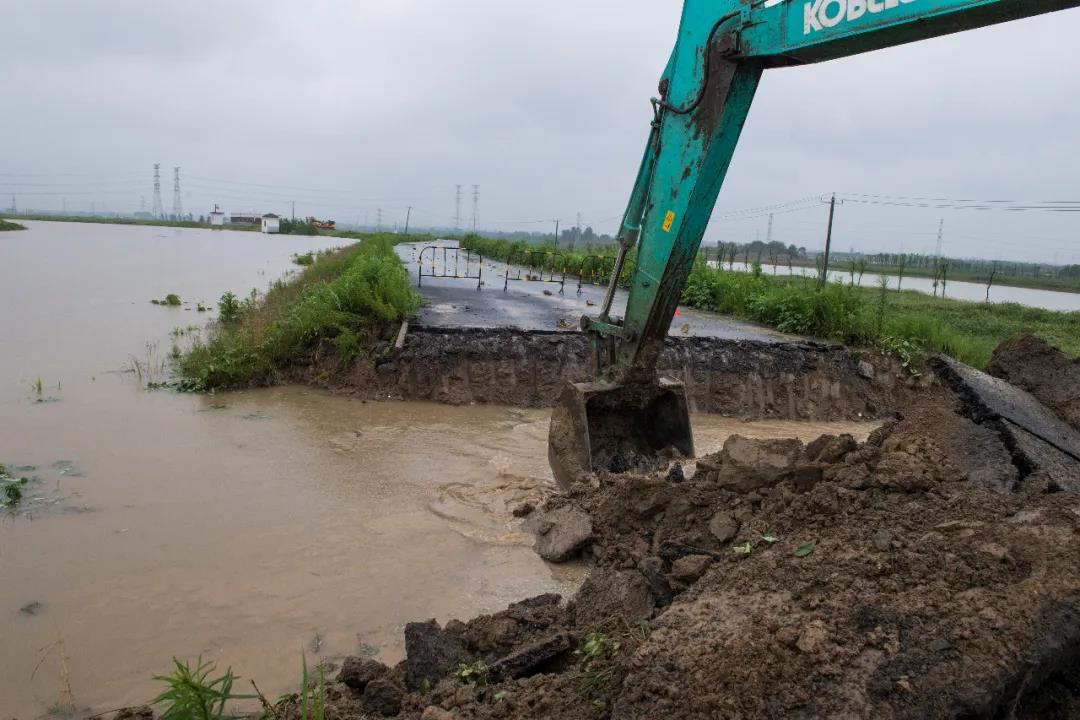 巢湖保卫战简介,直击太湖大堤防汛抗洪现场