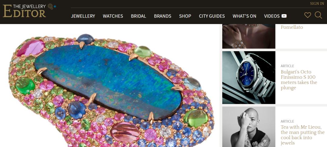 珠宝设计灵感网站分享,100种创意珠宝设计