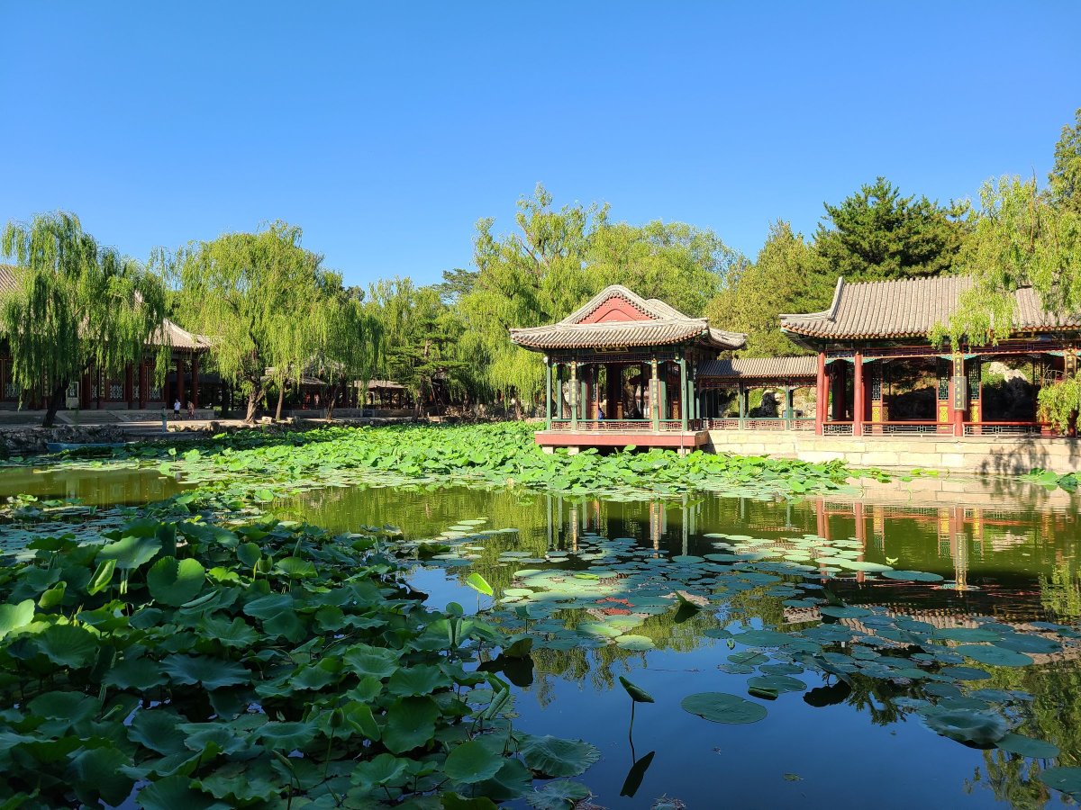 谐趣园俯瞰图,谐趣园2021