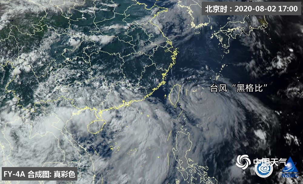 卫星看台风眼,卫星之眼