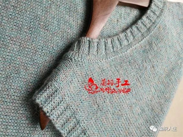 棒针背心编织女教程,两片式宝宝棒针背心