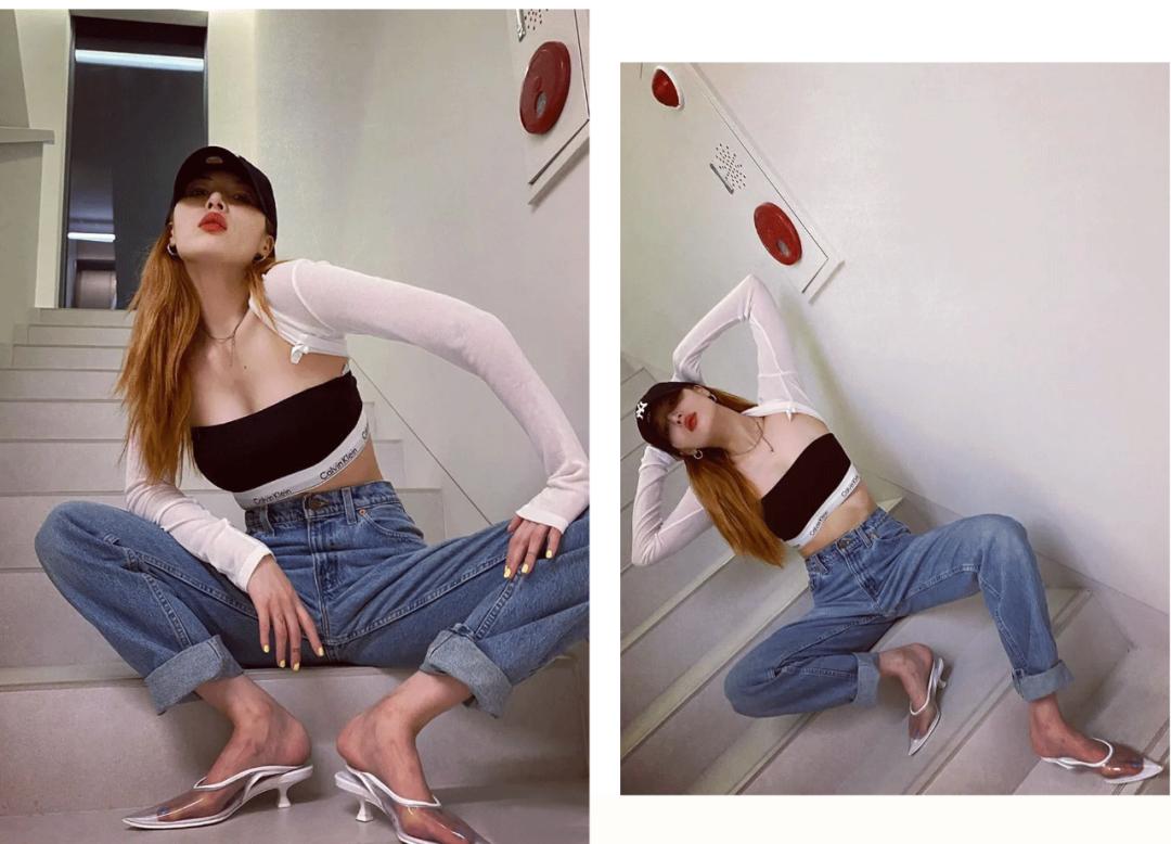 阔腿牛仔裤必备鞋,夏天穿的牛仔裤女推荐什么