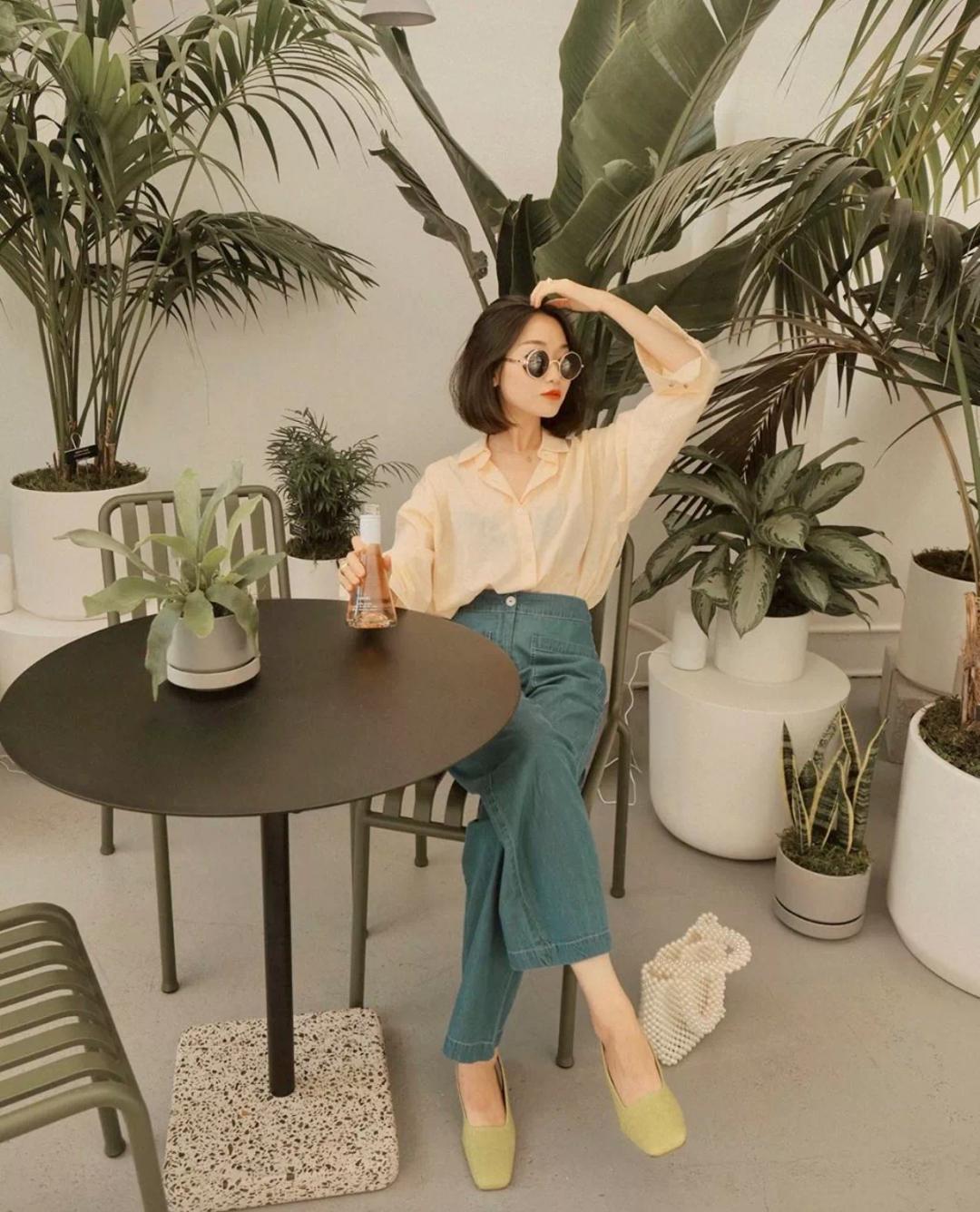 阔腿牛仔裤必备鞋,夏天穿的牛仔裤女推荐什么