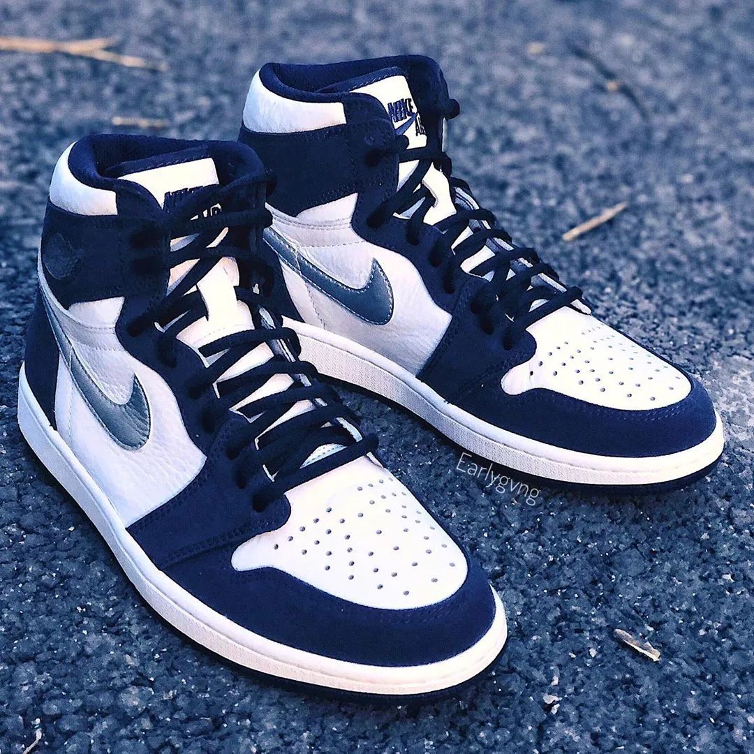 日本限定aj1海军蓝发售,日本限定aj1穿搭春夏