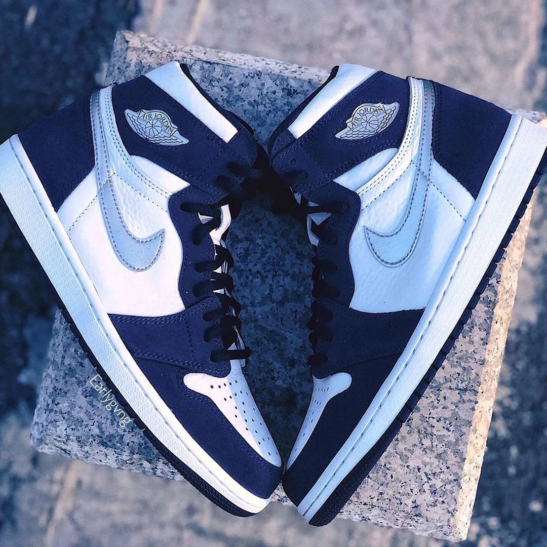 日本限定aj1海军蓝发售,日本限定aj1穿搭春夏