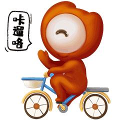 福清文明表情包正式亮相!快把“融融”装进你的微信里!