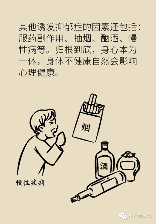 人为啥会抑郁一组漫画告诉你,用漫画表达你的心情