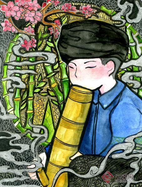 萌萌哒!云南一高校学子创作漫画版“云南十八怪”你见过吗?