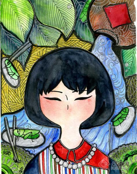 萌萌哒!云南一高校学子创作漫画版“云南十八怪”你见过吗?