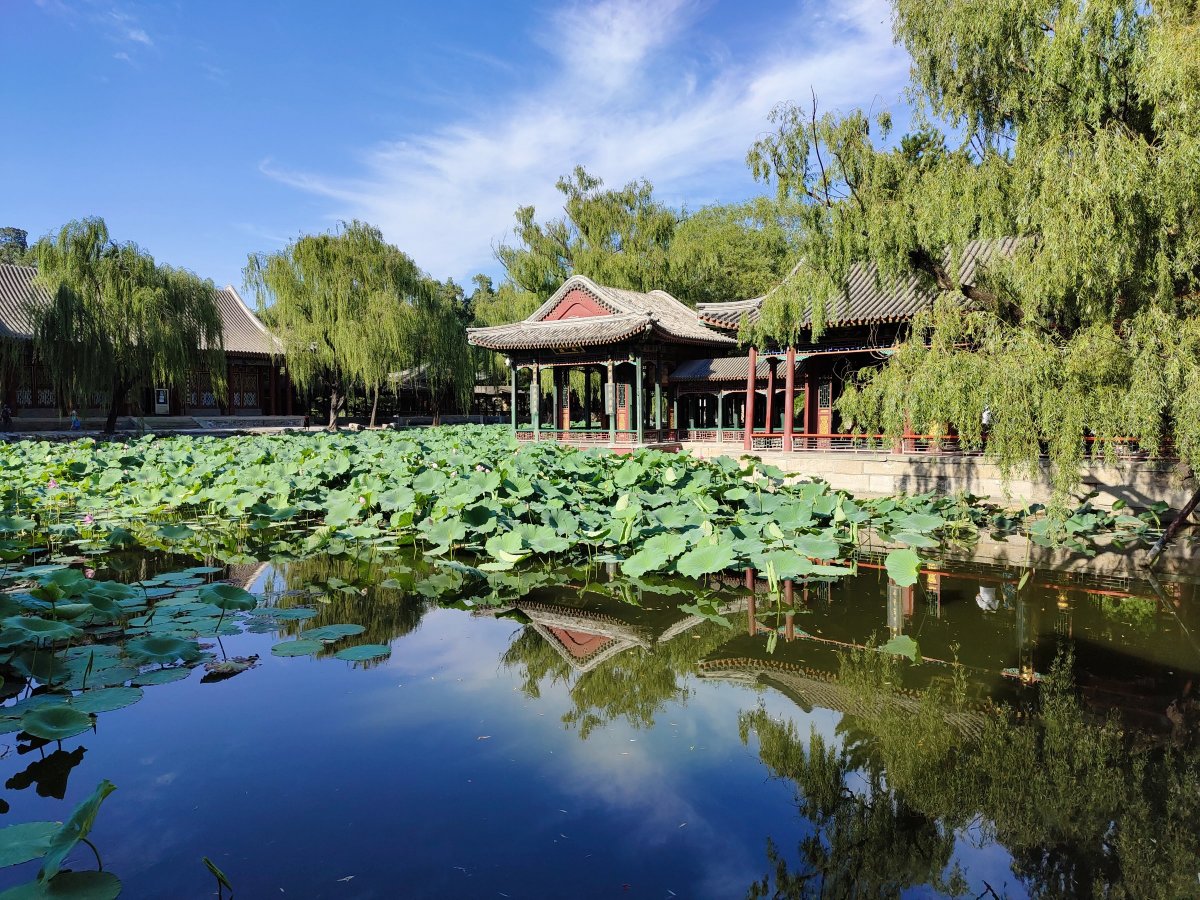 谐趣园俯瞰图,谐趣园2021